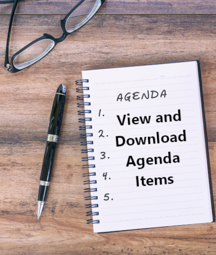 September Meeting Agenda Items